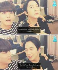 Weight gain is an increase in body weight. Funny B A P On Twitter Comment Himchan Is So Fat Lose Some Weight Himchan After Reading That I Starved Myself
