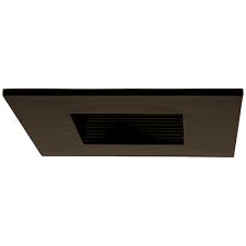Elco El2484bz Modern Bronze 4 Die Cast Square Recessed Lighting Baffle Recessed Lighting Trim Elc El2484bz
