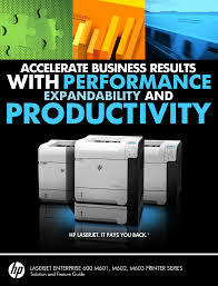 مشكلة طلب تعريف printer hp laserjet 1000 series على وندوز 10. Hp Laserjet Enterprise 600 M601 M602 And M603 Printer Series Solution And Feature Guide