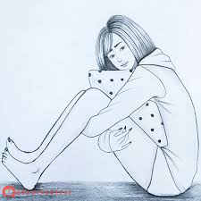 Maybe you would like to learn more about one of these? How To Draw A Sitting Girl Step By Step Drawing For Beginner Pencil Drawing Tutorial Drawing Artofit