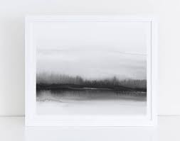 Artwork Black And White Wall Art Printable Black And White Abstract Art Printable Abstract Art Holiday Etsy In 2020 Horizontal Wall Art Large Wall Art Black And White Wall Art
