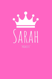 She is described as being exceptionally beautiful even into her older years. Custom Name Journal Sarah A Personalized Lined Notebook My Custom Name Journal Publishing Meandering 9781796560930 Amazon Com Books