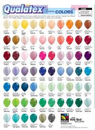 Latex Color Chart