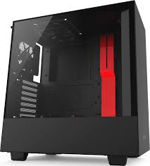 The best websites voted by users. Nzxt H500 Atx Mid Tower Tempered Glass Window Compact Pc Gaming Case Matte Black Red Ca H500b Br Buy Best Price Global Shipping