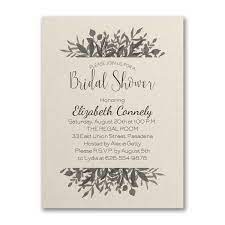 Greenery Shower Bridal Shower Invitation Ecru Shimmer Bridal Shower Invitations Bridal Shower Invitations