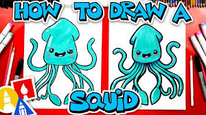 In this tutorial, you will learn how to draw cartoon sea creatures that are made from real sea animals! Ocean Archives Art For Kids Hub
