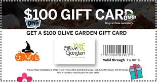 In Celebration Of Unlimited Pasta Get A Olive Garden 100 Card From Us Yours At Our Link Above Olive Garden Gift Card Cards Gift Card