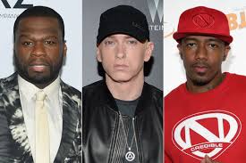 The best gifs are on giphy. 50 Cent Weighs In On Nick Cannon And Eminem Feud People Com