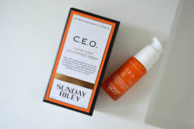 Sunday Riley Ceo Vit C Serum Been Using Them Day And Night And I Like It Cause My Skin It S Getting Bette Sunday Riley Ceo Brightening Serum Sunday Riley