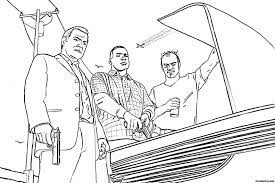 26 gta 5 coloring pages. Coloring