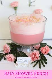 Baby shower punch is a tradition, but which punch recipe should you try? Pretty In Pink Fabulous Frothy Baby Shower Punch