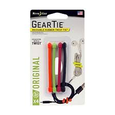 Nite Ize Gt3 4pk A1 Original Gear Tie Reusable Rubber T Https Www Amazon Com Dp B004mmehkg Ref Cm Sw R Pi Dp U X 3d Gear Tie Gear Ties Stocking Stuffers