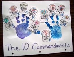 Train Up A Child 10 Commandments Pt 2 Bible Crafts 10 Commandments Craft Sunday School Crafts