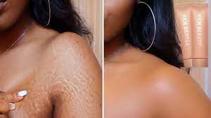 I Tried Kkw Body Foundation On Stretch Marks Does It Transfer Youtube