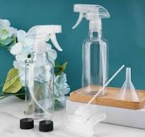 Amazon.com: Hethyo Plastic Spray Bottles Empty Spray Bottle ...