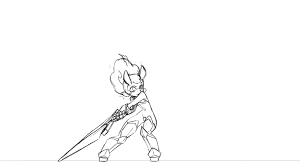 Big Sword Swing By The Pink Pirate On Deviantart Animation Sketches Animation Storyboard Animated Drawings
