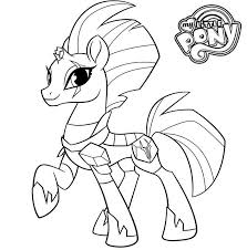 Mlp My Little Pony Tempest Shadow Coloring Page My Little Pony Coloring My Little Pony Drawing Pony Drawing
