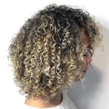 An edgy hairstyle is taken to another level with bold ombre color. Ombre For Curly Hair 14 Gorgeous Examples In 2021