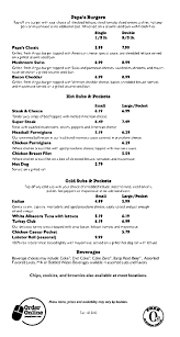 Berkshiremenus Com Papa Gino S Pizzeria