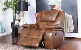 This sturdy chair is not only a recliner but also a massage chair with five inbuilt modes, two intensity levels, and lower back heating feature. if you are looking for a leather recliner that offers loads of fun, the estright massage recliner has a couple of ways to do so. Buy Naples Italian Leather Recliner 1s By Royaloak Royaloak