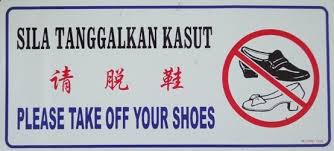 Language In Brunei Removing One S Shoes