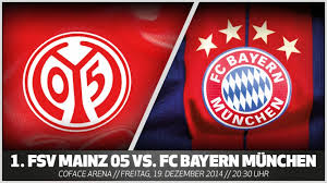 Fsv mainz 05 vs fc bayern münchen result on yahoo sports. Bundesliga 1 Fsv Mainz 05 Fc Bayern Munchen Vorschau 17 Spieltag