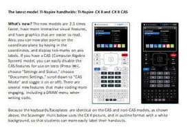 Ti Has Introduced New Faster Models Of Their Nspire Handheld Calculators The Nspire Cx Ii And Graphing Inequalities Getting To Know You High School Students