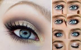 Brown hairstyles for blue eyes. 12 Easy Step By Step Makeup Tutorials For Blue Eyes Her Style Code