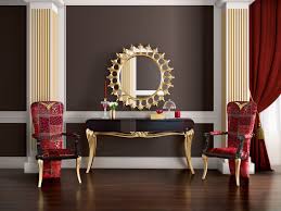 Spacium Console Mirror And Chairs Jetclass Real Furniture Luxury Interior Design Decor Home Decor Modern Console Tables