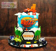 They come in a sealed bag, posted in a board back envelope for security, and. Blaze And The Monster Machines Cake Blaze Birthday Cake Blaze Birthday Party Blaze And The Monster Machines Cake