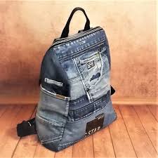 Grundkenntnisse und etwas übung im häkeln sollten vorhanden sein. Taschen Rucksacke Beutel Turnbeutel Jeansrucksack Rucksack Jeans Rucksack Jeans Upcycling Recycling Sauterart Taschen Turnbeutel Jeans Rucksack