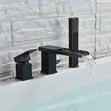 Robinet De Baignoire Cascade Orb Avec Douchette Extensible Mitigeur Monocommande Robinet Cascade Robinet De Lavabo Achat Vente Robinetterie Sdb Robinetterie De Salle De Bain Cdiscount
