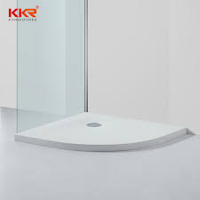 Highgrove bathrooms' ezilay shower tray base range is made to be easily installed and tiled straight over, saving you time with levelling and allowing for falls. China Artificial Resin Stone Shower Tray Solid Surface Shower Base Hotel Bathroom Shower Pan China Bathroom Shower Pan Shower Pan