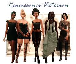 My first cc shopping video! Sims 4 Renaissance Victorian Clothes Micat Game