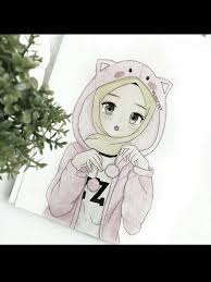 Gaya foto ootd hijab di instagram buat cewek tomboy. 20 Gambar Kartun Perempuan Tomboy Berhijab Gani Gambar