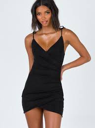 The Deon Mini Dress Black Princess Polly Usa Mini Black Dress Dresses Black Bodycon Dress Homecoming