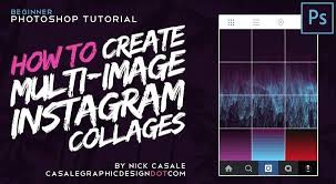 This tutorial will show you how easy it is to create your own unique collage for social media from scratch and even add a title. How To Create An Instagram Multi Photo Collage Grid