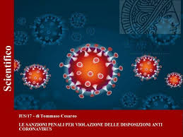 Il solo download non integra il reato di diffusione. Le Sanzioni Penali Per Violazione Delle Disposizioni Anti Coronavirus