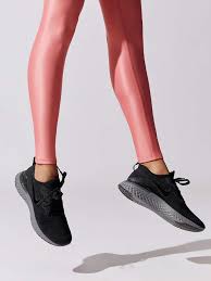 Women S Epic React Flyknit 2 Womens Athletic Shoes Workout Accessories All Black Sneakers