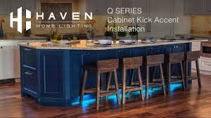 Q Series Cabinet Kick Accent Lights Installation Haven Home Lighting Youtube