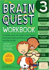 Education is a serious business, but kids just want to have fun. Brain Quest Workbook Grade 3 Meyer Janet A 0019628149169 Amazon Com Books