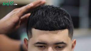 Bald fade with textured crop. Scissor And Fade Tutorial Add Texture To The Top Youtube