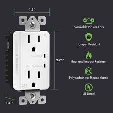 My neighborhood is pretty bad when it comes to electricity, and i was wondering how many joules you really need to be properly protected? Decorator Receptacle With Built In Surge Protection 900 Joules Wiring Devices Lighting Controls Smart Home Topgreener
