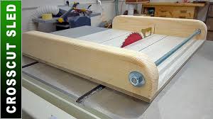 I made mine out of 3/4 thick plywood and a lit. Diy Crosscut Sled Making Table Saw Cross Cut Sled Table Saw Upgrade Part 2 Youtube