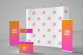 Exhibition Elements In 2020 Mockup Design Pop Up Banner Banner Backdrop
