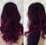 Chocolate Cherry Purple Red Hair