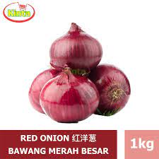 Malaysia mengimport bawang merah terutama daripada india dan china serta beberapa negara pengeluar bawang merah lain. Bawang Merah Besar Red Onion çº¢æ´‹è'± 1kg Shopee Malaysia