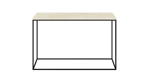 Hooker furniture skinny metal console table with marble top. Marble Console Table Crema Marfil Beige Aime Te