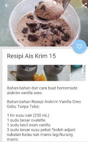 Tetapi anda sebenarnya boleh buat sendiri aiskrim ala magnum dirumah. 18 Resepi Ais Krim Mudah For Android Apk Download