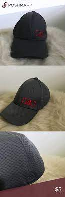 Adidas Dad Hat Amplifier Stretch Fit Cap Condition Nwot Color Night Grey Scarlet Material 100 Polyester A Flex Pat Adidas Dad Hat Dad Hats Fit Women